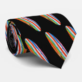 Surfplanken Stropdas (Opgerold)