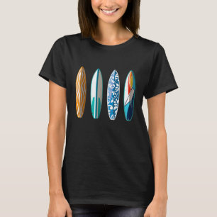 Surfplanken Surfer Gift Idee Surfen T-shirt