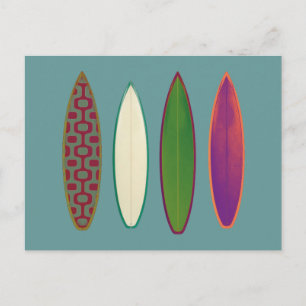 surfplanken ~ surfstijl briefkaart