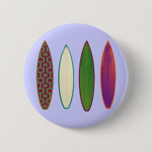surfplanken ~ surfstijl ronde button 5,7 cm