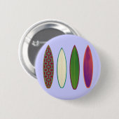 surfplanken ~ surfstijl ronde button 5,7 cm (Voorkant /achterkant)