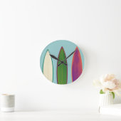 surfplanken ~ surfstijl ronde klok (Huis)