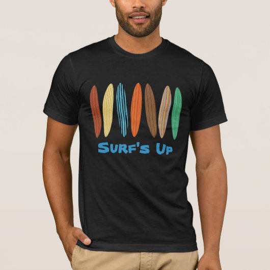 Surfplanken T-shirt (Voorkant)