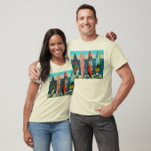 Surfplanken T-shirt (Unisex)