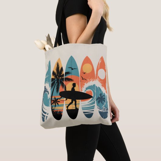Surfplanken Tote Bag (Dichtbij)