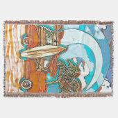 Surfplanken voor elke band deken (Voorkant)