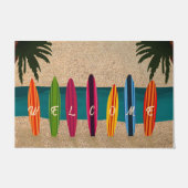 Surfplanken Voorste deurmat, Surflover Deurmat (Voorkant)