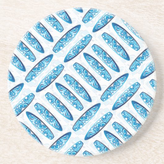 Surfplanken Zandsteen Onderzetter (Voorkant)