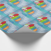 Surfplankpapier Cadeaupapier (Hoek)