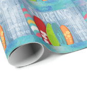 Surfplankpapier Cadeaupapier (Rol Hoek)