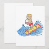 Surfplankspraak Kaart (Voorkant / Achterkant)