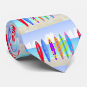 Surfplankstrand Stropdas (Opgerold)