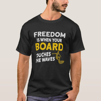 Surfplanksurfer Surfboarder T-shirt