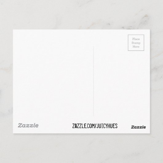 Surfplanretro-surf Briefkaart (Achterkant)