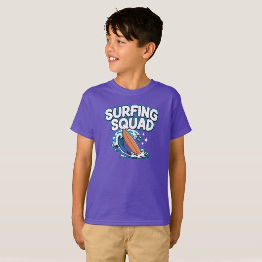 surfploeg t-shirt (Voorkant volledig)