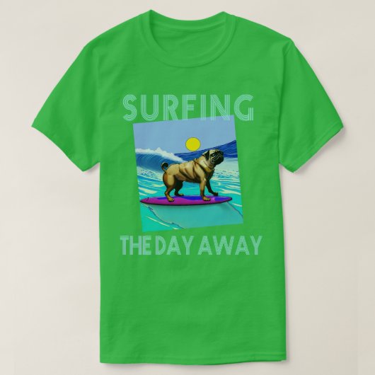 SURFPUG T-SHIRT (Design voorkant)