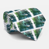 Surfred Competition Mannen Necktie Stropdas (Opgerold)