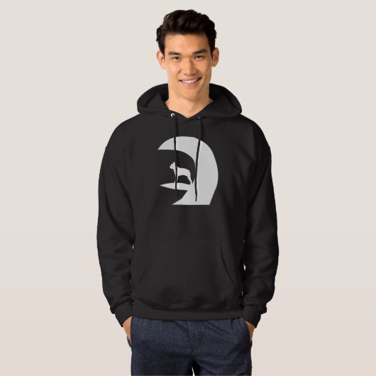 Surfred Pug Hoodie (Voorkant volledig)