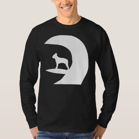 Surfred Pug T-shirt (Voorkant)