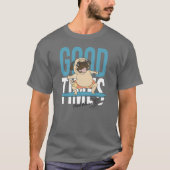 Surfred Pug T-shirt (Voorkant)