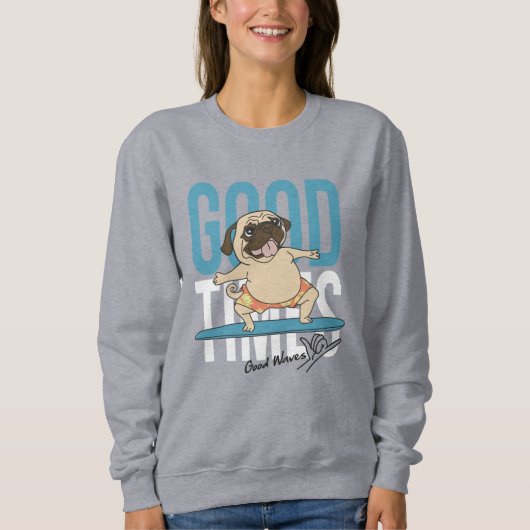 Surfred Pug Trui (Voorkant)