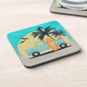 Surfred Retro Beverage Coaster Bier Onderzetter (Linkerzijde)