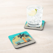 Surfred Retro Beverage Coaster Bier Onderzetter (Rechterzijde)