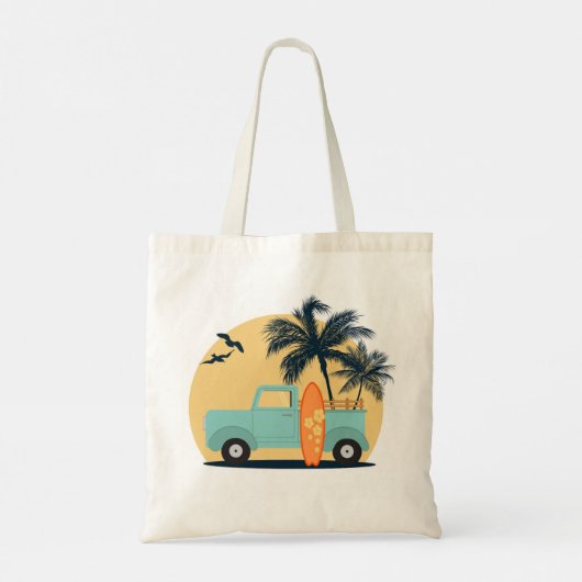 Surfred Retro Tote Bag (Achterkant)