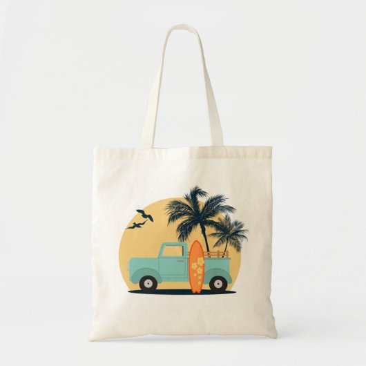 Surfred Retro Tote Bag (Voorkant)