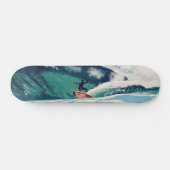 Surfred Surfer Ocean Beach Schaats Board Persoonlijk Skateboard (Horizontaal)