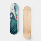 Surfred Surfer Ocean Beach Schaats Board Persoonlijk Skateboard (Voorkant)