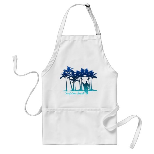Surfrider Beach Chef's Apron Standaard Schort (Voorkant)