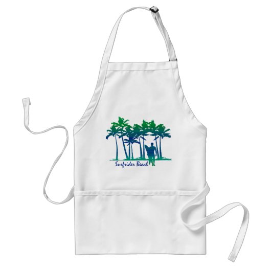 Surfrider Beach Chef's Apron Standaard Schort (Voorkant)
