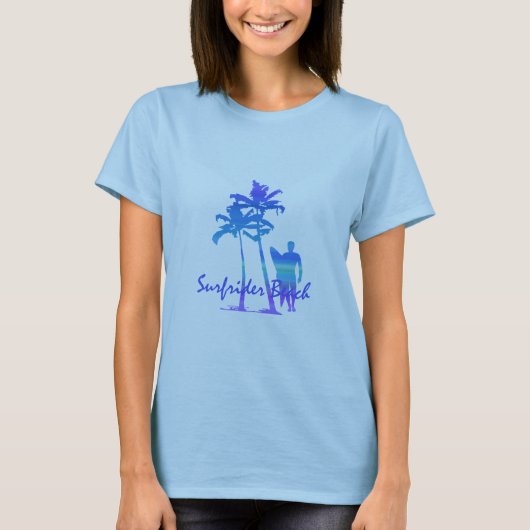 Surfrider Beach Dames T-shirt (Voorkant)