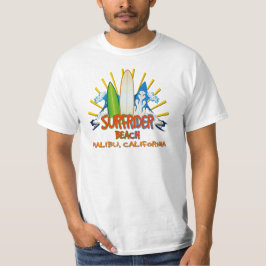 Surfrider Beach, Malibu, Californië T-shirt