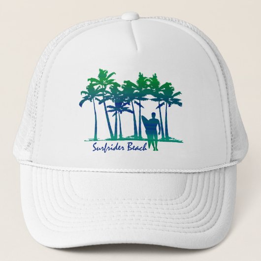 Surfrider Beach Trucker Hat Pet (Voorkant)