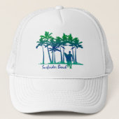 Surfrider Beach Trucker Hat Trucker Pet (Voorkant)