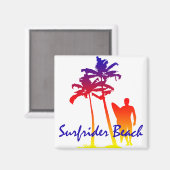 Surfrider strandmagneten magneet (Voorkant / Achterkant)