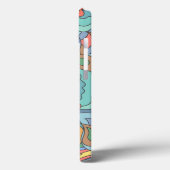 Surfrijderpatroon Case-Mate iPhone Case (Achterkant / Links)