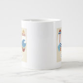 Surf's Op! Surfplanken Grote Koffiekop (Voorkant)