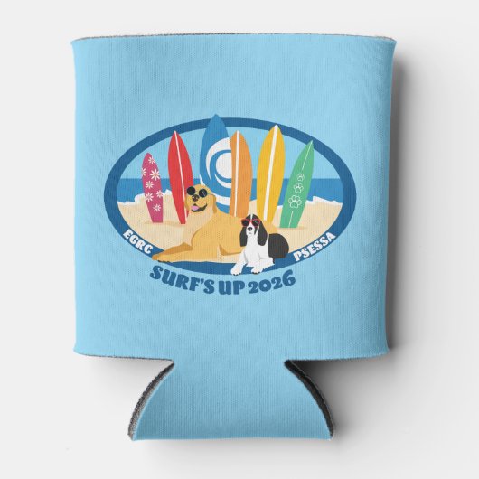 Surfs Up 2026 Can Coozie (Voorkant)
