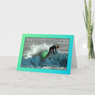 Surf's Up! Birthday Card Kaart