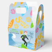 Surf's up boy Verjaardagsfeestje Bedankdoosjes (Geopend)