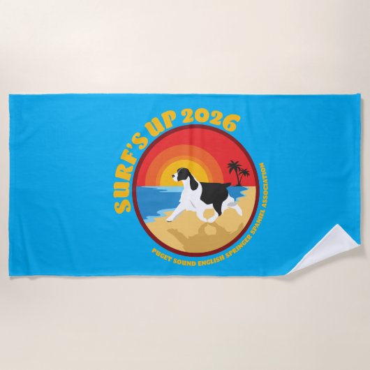 Surfs Up ESS  Beach Towel Strandlaken (Voorkant)