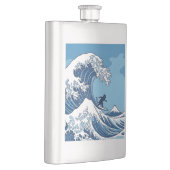 Surf's Up, Kanagawa – De Grote Golf Kat Surfer Flacon (Rechts)