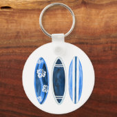 Surfs Up met monogram Sleutelhanger (Achterkant)