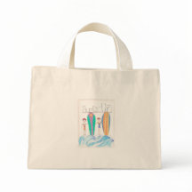 Surfs Up Mini Tote Tas