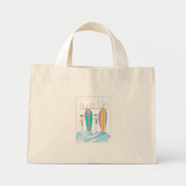 Surfs Up Mini Tote Tas