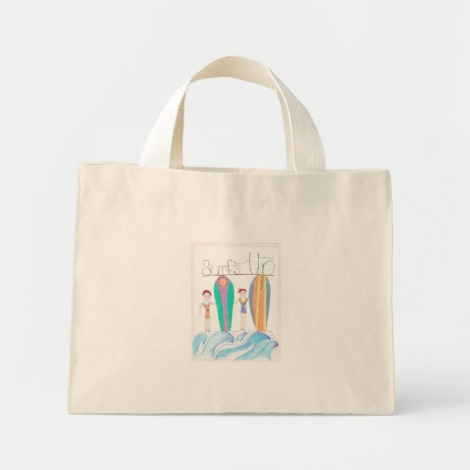 Surfs Up Mini Tote Tas (Voorkant)