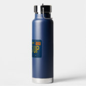 Surfs Up Retro 1969 California License Plate Surf Waterfles (Links)